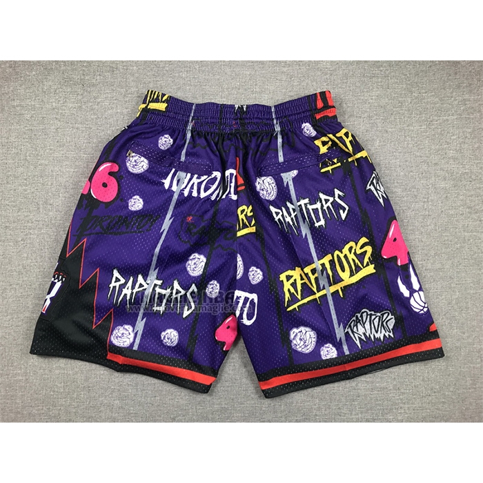 Pantaloncini
 Toronto Raptors Just Don Slap Sticker Viola
